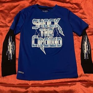 Boys Starter dri-star long sleeve shirt